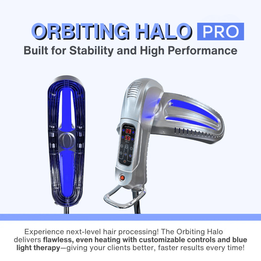  INFRATHERM PRO Procesador y Secador de Coloración Capilar Infrarrojo Con Halo Orbital